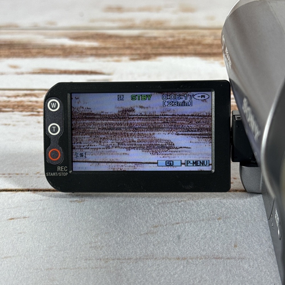 Sony DCR-DVD203 Handycam Camcorder w/Battery Charger – Read Description - Picture 7 of 8